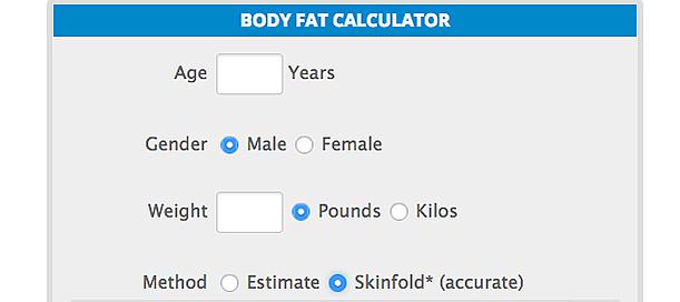 body fat calculator
