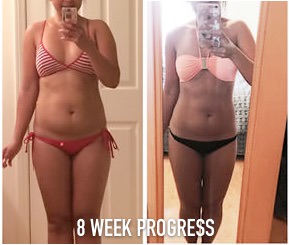 Vanessas 8 Week Progress