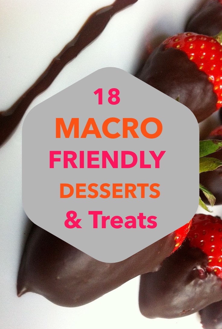 macro diet desserts and sweet treats