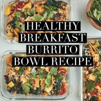 breakfast burrito bowl recipe