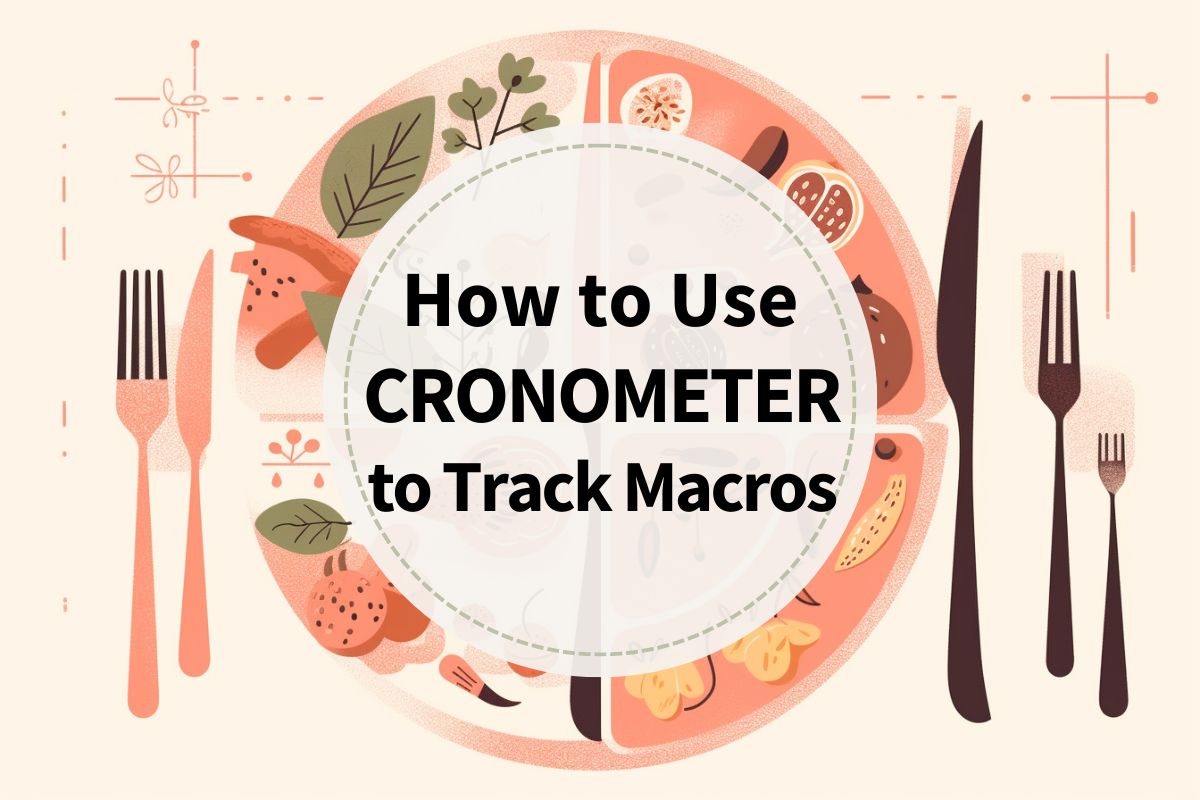 How track macros using cronometer